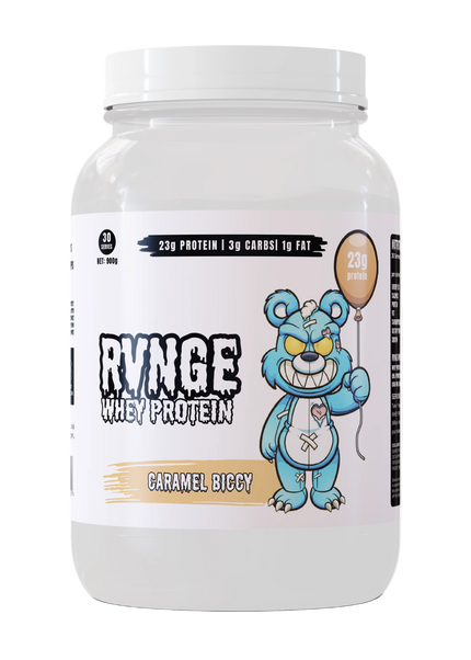 RVNGE Whey Blend 30 serves Caramel Biccy